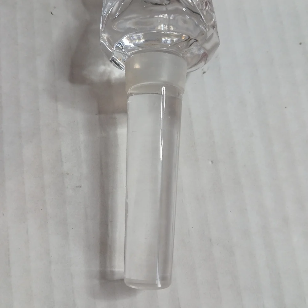 Mikasa Clear Crystal Angel Wine Bottle Stopper Cherub Song Elegant Gifts